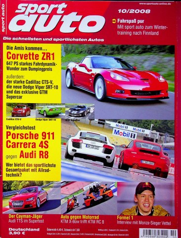 Deckblatt Sport Auto (10/2008)